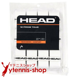 �w�b�h(HEAD) �v���C�� �c�A�[(PRIME TOUR) �z���C�g 12�p�b�N 285631-WH �e�j�X�p �I�[�o�[�O���b�v�e�[�v [M�� 1/2]