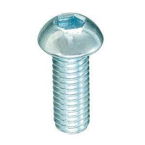 六角穴付ボタンキャップ ユニクロ M10X20 【100本】CAP キャップボルト 6角 6カク bolt nut 八幡ねじ ネジ