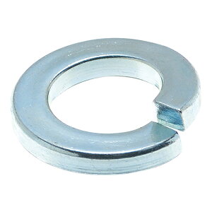 ばね座金 2号 ユニクロ 3.5 【10枚】 ワッシャー W スプリングワッシャー SW バネ 八幡ねじ ネジ