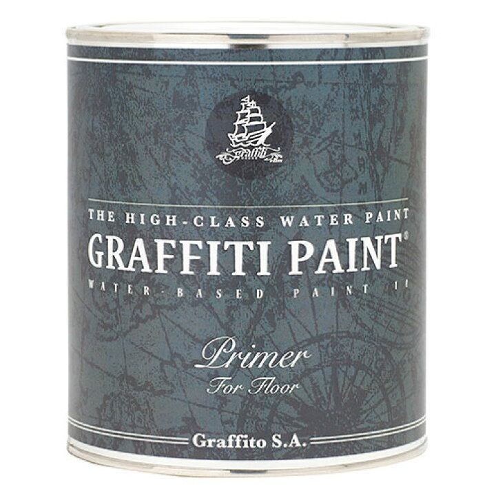 グラフィティーペイント ＧＦＦＰ １Ｌ 中型缶フロアプライマーグラフィティーペイント（透明）[１個] Graffiti Paint  /ペンキ/水性塗料 DIY＆リノベーションズ