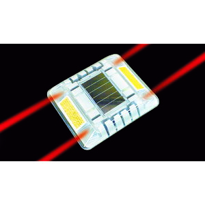 TR キャットアイ ルミナスアイ・マイティ ソーラー式点滅 両面 赤