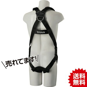 TR タイタン 3Dハーネス M (墜落制止用器具) ハーネス型墜落制止用器具 (胴ベルトなし) EH3DN-10A-M サンコー (株) #フルハーネス 各種 墜落制止用器具 ランヤード