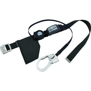 TR タイタン リーロックS2NEOライト ブラック (墜落制止用器具) 胴ベルト型墜落制止用器具 (巻取タイプ) SLN505-BL サンコー (株) #フルハーネス 各種 墜落制止用器具 ランヤード