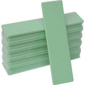 TR 日本統計機 マグネット式片面名札22X82 10個入り緑