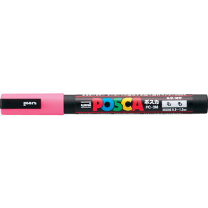 TR uni 水性顔料マーカー ポスカ 細字 桃