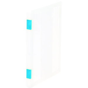 TR TRUSCO 書類ケースA4クリア ブルー