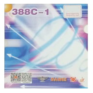 【ネコポス送料無料】表ソフト【大維】DAWEI 388C-1 卓球ラケット用 変化系 ラバー レッド/ブラック [M便…