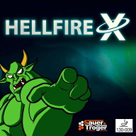 【ネコポス送料無料】ザウエル&トレーガー (Sauer&Troger) ヘルファイアX(HELLFIRE) 卓球ツブ高ラバー レ…