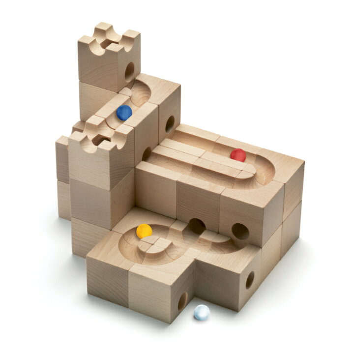 楽天市場】キュボロ スタンダード 32 cuboro 【正規輸入品】木の 