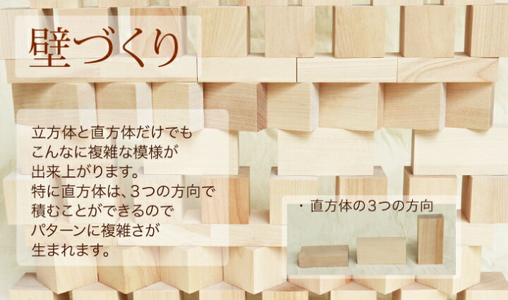 楽天市場】【送料無料】WAKU-BLOCK45 HG1 童具館 積み木 ワクブロック 