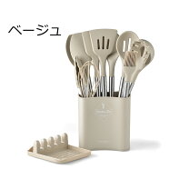 楽天市場】キッチンツール セット シリコン（カラーベージュ 