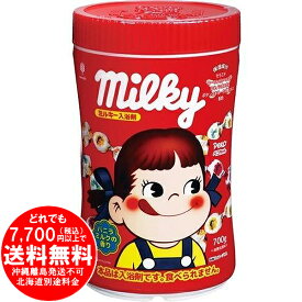 紀陽除虫菊 ミルキー ペコちゃんボトル入り 粉末入浴剤 700g バニラミルクの香り 保湿成分配合 乳白色タイプ [きらく屋][f]