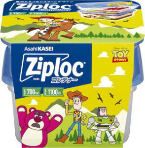 �y�|�C���g5�{ �労�ӍՊ��ԁz�W�b�v���b�N �R���e�i 700ml&1100ml�e1�� �g�C�X�g�[���[ [���炭��][f]