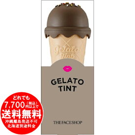 THE FACE SHOP ザフェイスショップ ジェラートティント スウィートローズピンク 口紅 4.2g [きらく屋][f]