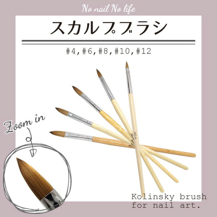 楽天市場】アクリルリキッド アクリルパウダー スカルプブラシ ネイル 