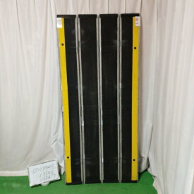 【Aランク 中古 スロープ】デクパック　シニア1.65m (OT-13547)【折りたたみ 折り畳み 持ち手つき 持ち運び 移動可能 段差解消 車いす 車椅子 車イス くるまいす 段差 バリアフリー 介助 階段 介護用品 福祉用具 台車 ゆとりっぷ 中古】