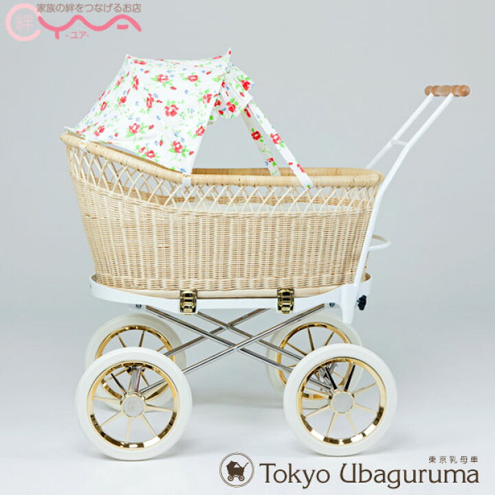 楽天市場】東京乳母車 プスプス 【スタンダード本体+赤バラ ゆまちゃん 