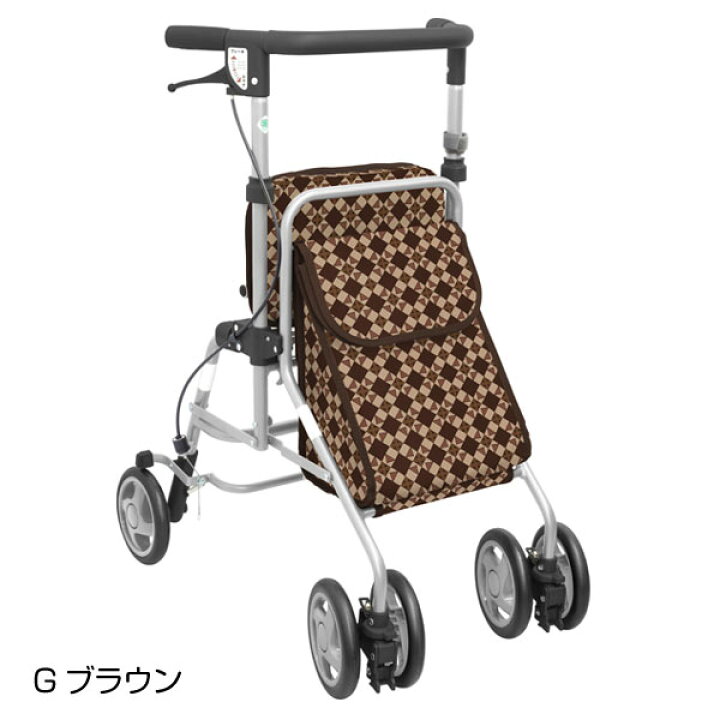 楽天市場】シルバーカー【島製作所】フォルテライト [折りたたみ 