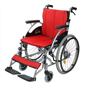 車椅子 軽量 折り畳み 【ケアテックジャパン ハピネスワイド CA-15SU】 自走介助兼用 車いす 車イス くるまいす 8色から選択可 介護用品 おしゃれ