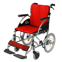楽天市場】車椅子 介助式（カラーレッド）（介護用品｜医薬品 