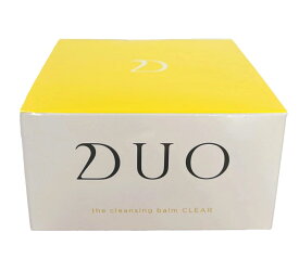 DUO デュオ ザ クレンジングバーム クリア 黄箱 90g 保湿 毛穴ケア メイク落とし 洗顔 W 洗顔不要