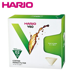 HARIO �n���I�@VCF-02-100MK 1�`4�t�p�E100���� (02��) V60�p�y�[�p�[�t�B���^�[02�݂��炵�@100��������