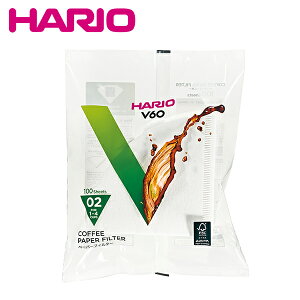 HARIO nI@VCF-02-100W 1`4tpE100 (02) V60py[p[tB^[yfY02