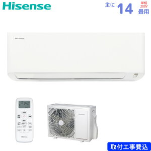 �n�C�Z���X ���[���G�A�R�� ��� 14�� HA-J40S2-W 4.0kW �z���C�g �P��200V �W�����t���H����� Hisense