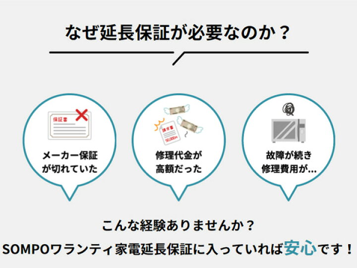 楽天市場】当店指定商品のみ エアコン8年延長保証 自然故障保証タイプ 