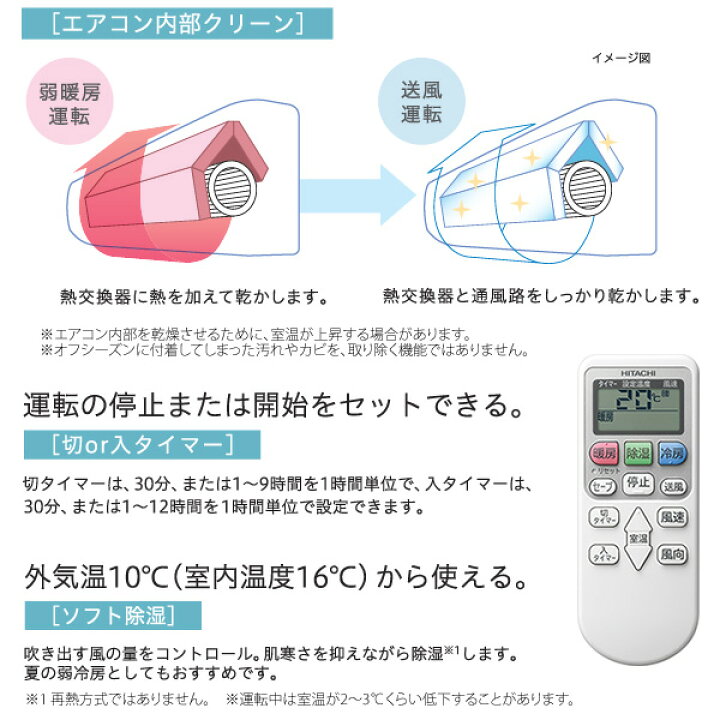 楽天市場 日立 Hitachi ルームエアコン 白くまくん Ajシリーズ Ras Aj56k2 W スターホワイト 主に 18畳用 取り付け工事費別 単相0v Rasaj56k2w ユアサｅネットショップ