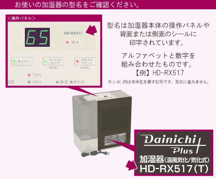 ダイニチ工業  フィルターセット 抗菌気化フィルター(H060518)1個 防カビフィルター(H060379)1個 加湿器 別売部品 dainichi