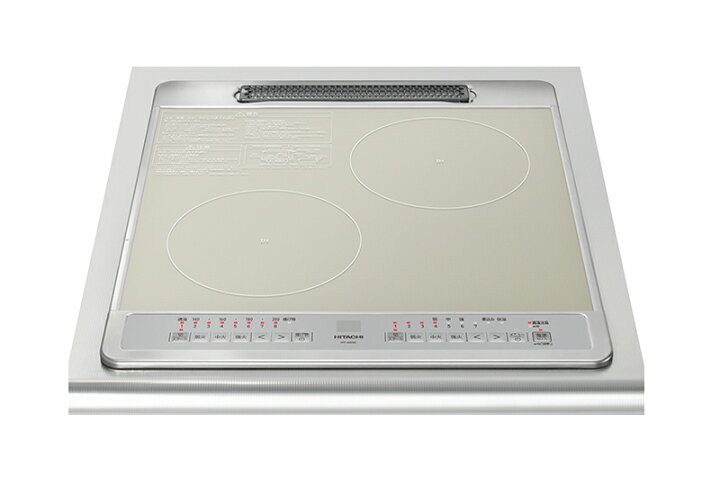 楽天市場】日立 2口IHヒーター シルバー HT-40SC ビルトインIH 