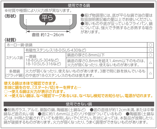 2697円 【SALE／92%OFF】 新品未使用 IH調理器 EZ-HG26-TA