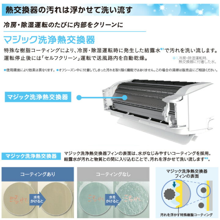東芝6畳エアコン洗浄済み2018年