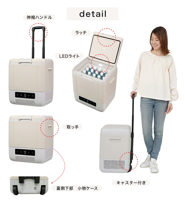 楽天市場】ユアサプライムス ポータブル冷蔵庫 冷凍庫 18L YRE-E18G(H 