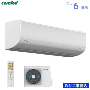comfee ���[���G�A�R�� ��� 6�� CYA-221C(W) 2.2kW �z���C�g �P��100V �W�����t���H����� cya221cw ���I midea