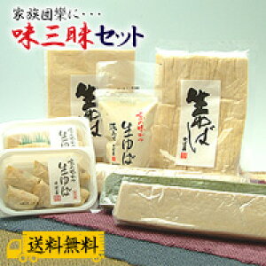 お歳暮 お歳暮ギフト ギフトセット生ゆば味三昧セット【送料無料】【送料込み】