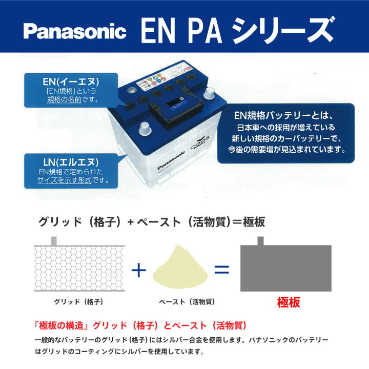 楽天市場】パナソニック バッテリー N-370LN2/PA Panasonic PAシリーズ 