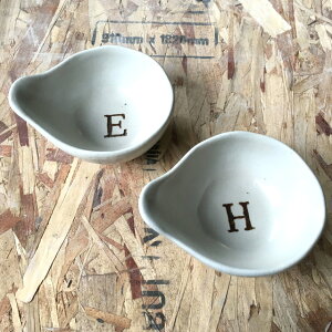 マラソン限定最大ポイント5倍 結婚祝い 名入れ オーダー 新築祝い ギフト プレゼント アルファベット スタンプ とんすい(小鉢)(洋) | 名前入り 名入れプレゼント イニシャル お祝い ギ