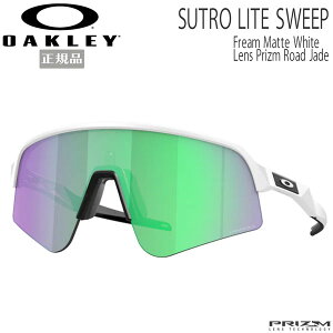 I[N[ TOX ] OAKLEY SUTRO LITE SWEEP Xg t[/Matte White Y/Prizm Road Jade X|[c
