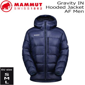 マムート MAMMUT グラビティ IN フードジャケット Gravity IN Hooded Jacket AF Men 5118 marine