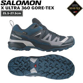 登山 トレッキング トレラン 24SS SALOMON サロモン X ULTRA 360 GTX エックスウルトラ360ゴアテックス Carbon/IndiaInk/DeepDive