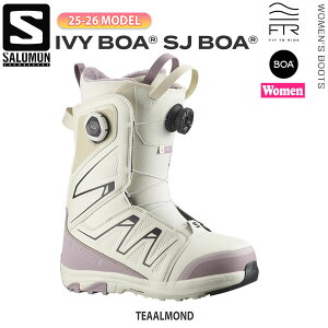 25-26 �T������ �A�C�r�[�{�A�X�g���[�g�W���P�b�g�{�A SALOMON IVY BOA SJ BOA �X�m�[�{�[�h �C 25-26-BT-SLM �e�B�[�A�[�����h 22 22.5 23 23.5 24 24.5 25 25.5 26
