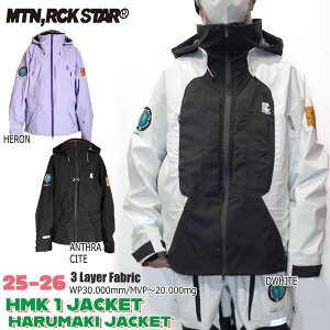 25-26 }EebNX^[ n}L1WPbg MOUNTAIN ROCKSTAR HMK 1 JACKET Xm[{[h EGA WPbg 25-26-JK-MRS w DzCg AX S M L XL XXL