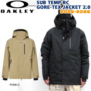 y\z 25-26 I[N[ TuevSAebNXWPbg2.0 OAKLEY SUB TEMP RC GORE-TEX JACKET 2.0 Xm[{[h EGA WPbg 25-26-JK-OAK ubNAEg ؃u XS S M L XL