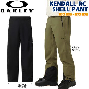 25-26 I[N[ P_pc OAKLEY KENDALL RC SHELL PANT Xm[{[h EGA pc 25-26-PT-OAK ubNAEg A[~[O[ XS S M L XL
