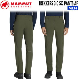 マムート トレッカーズ3.0ソフトシェルパンツ MAMMUT TREKKERS 3.0 SO PANTS AF MEN DARKMARSH DARKMARSH S M L XL