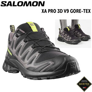 �T������ XA PRO 3D V9 GTX �g���C�������j���O�V���[�Y �S�A�e�b�N�X �h�� �g������ �o�R �n�C�L���O �A�E�g�h�A SALOMON �������K�i