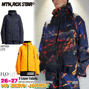 スノーボードウェア マウンテンロックスター」の人気商品一覧・価格 25-26 MOUNTAIN ROCK STAR H4 JACKET WALL