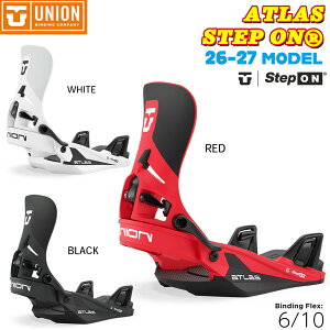 �\�� 26-27 UNION ATLAS STEP ON ���j�I�� �A�g���X �X�e�b�v�I�� �X�m�[�{�[�h �r���f�B���O �����Y �����^�b�` ���E�ȒP ������ �J�[�r���O �t���[���� ���K�i 26-27-BD-UNI �u���b�N �z���C�g ���b�h 